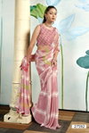 Viruka By Vallabhi Printed Georgette Sarees Wholesale Clothing Suppliers In India